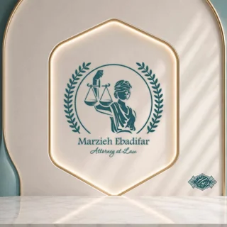 طراحی لوگوی وکالت کد 9