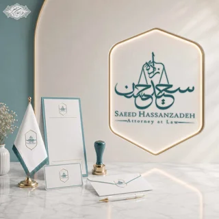 طراحی اختصاصی لوگو وکیل دادگستری مرکز و کانون وکلا
