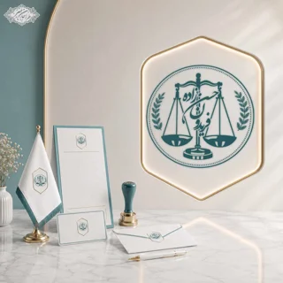طراحی اختصاصی لوگو وکیل دادگستری مرکز و کانون وکلا