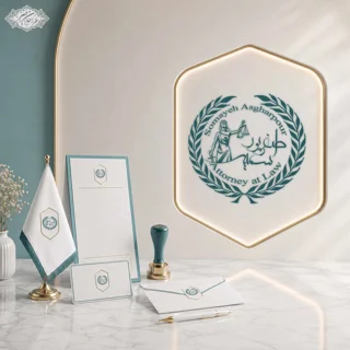 طراحی اختصاصی لوگو وکیل دادگستری مرکز و کانون وکلا