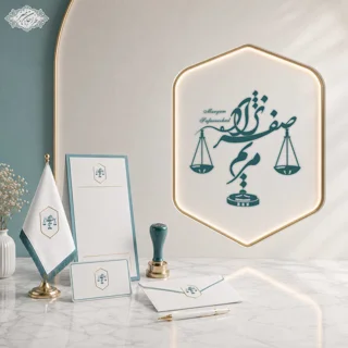 طراحی اختصاصی لوگو وکیل دادگستری مرکز و کانون وکلا
