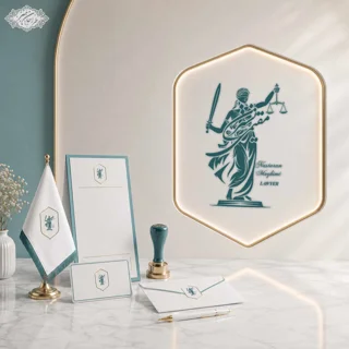 طراحی اختصاصی لوگو وکیل دادگستری مرکز و کانون وکلا